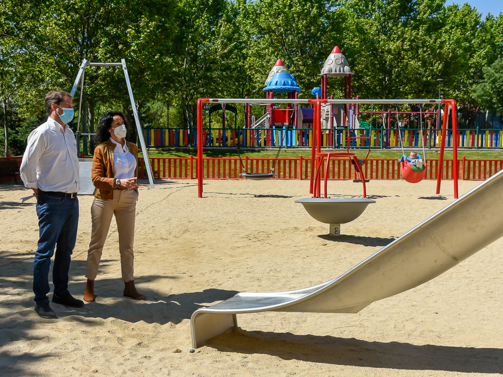 Remodelada íntegramente la zona infantil “El Futuro” del Parque Europa de Torrejón de Ardoz
