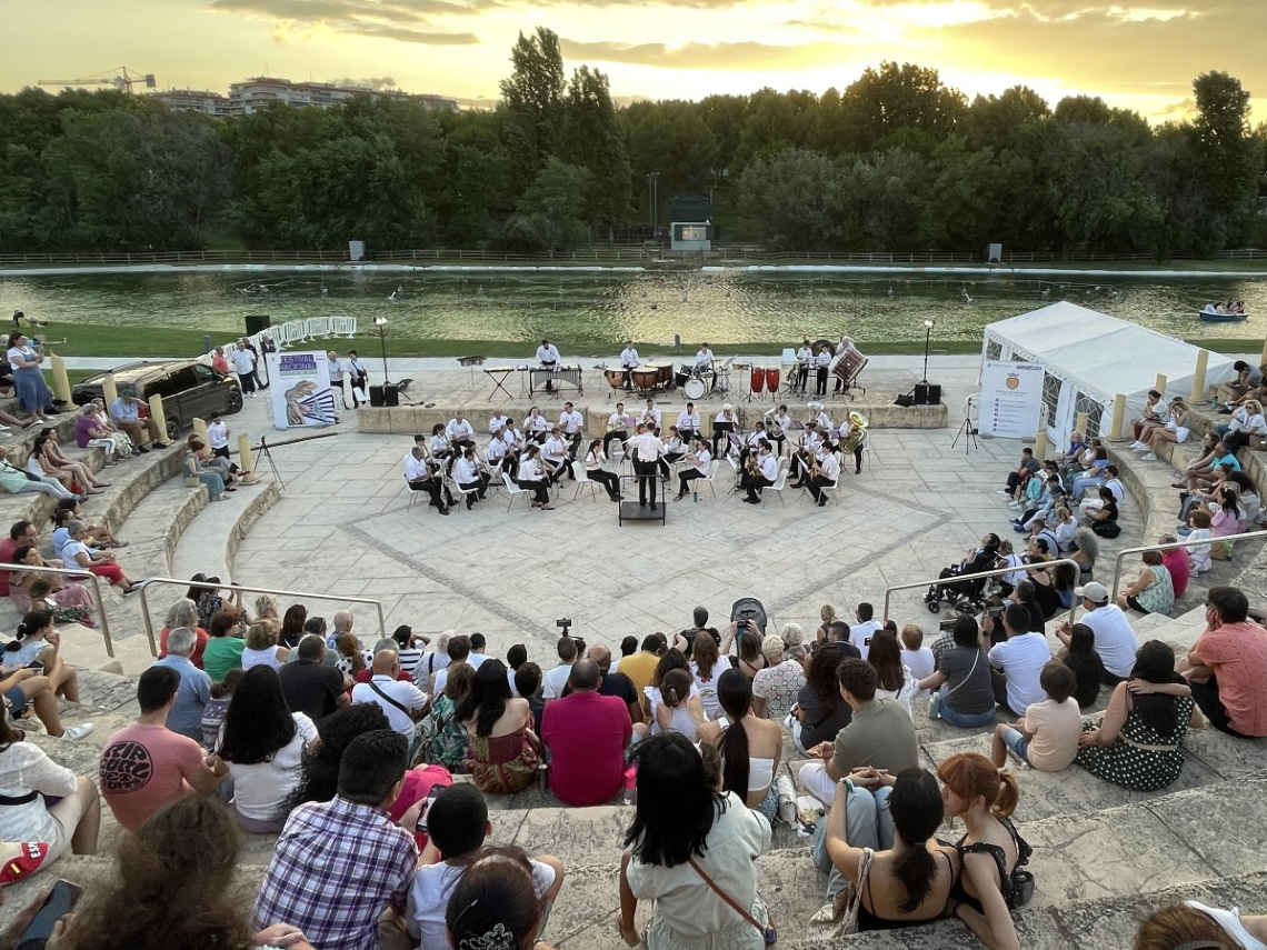 Actuación de la Banda Municipal de Música de Torrejón de Ardoz
